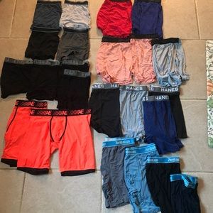 Men’s underwear drawer lot bundle L & Xl